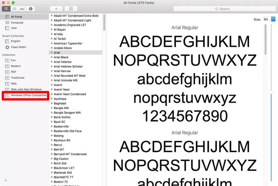 set default font in word for mac
